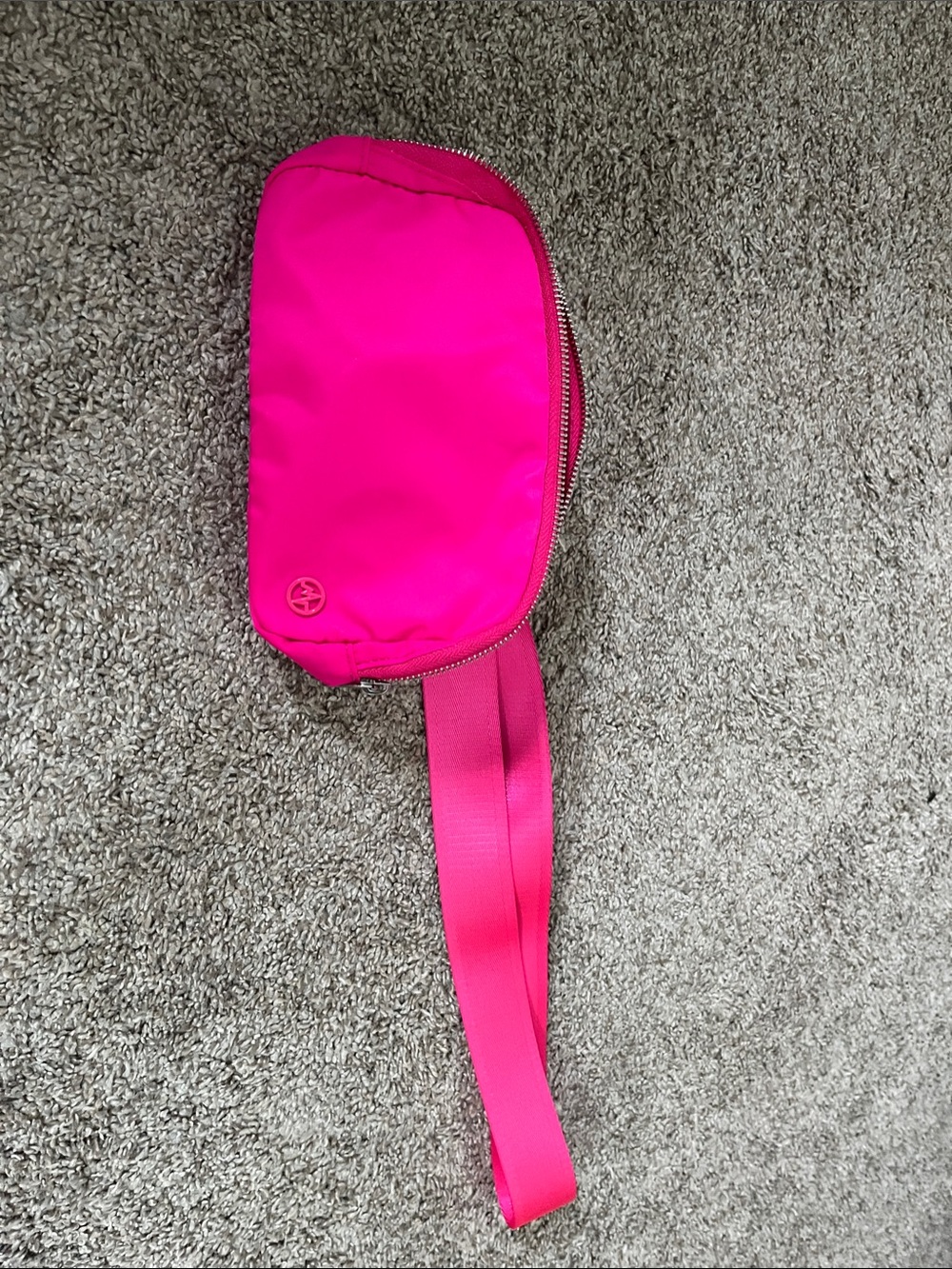 Hot Pink Mini Crossbody Belt Bag - pander - never used